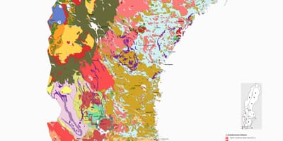Mapa geológico mapa